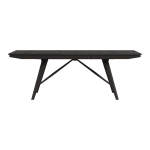 Bayside Trestle Table | Black - Image 3