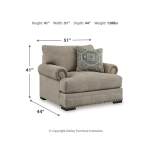 Galemore Sofa, Loveseat, Oversized Chair and Ottoman - Image 20