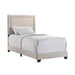 Zion Upholstered Twin Bed - Image 3