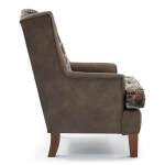 Andrea - Wing Back Chair - Dark Walnut - FS0170DWMFX2 - Image 10