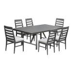 Navarro Outdoor Dining Ladder Side Chair - Image 5