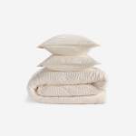 Performance® Duvet & Sham Set - Racetrack - Cream / King