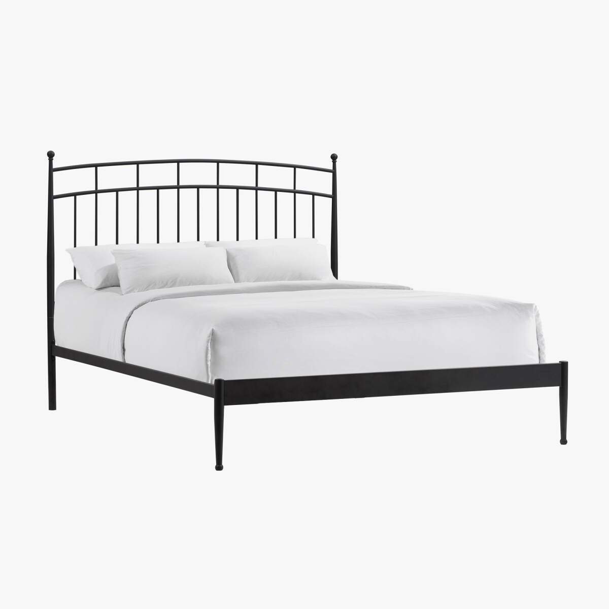 b87d722cbfa6a9501e23ef963a785ad3 Traditional Queen Metal Bed - Image 1