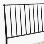 Transitional Queen Metal Bed - Image 6
