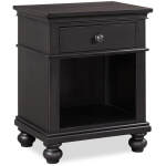 Oxford 1 Drawer Ns I07-451N-BLK-2