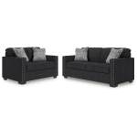 Jasmine Peaks Sofa and Loveseat