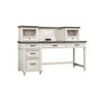 Caraway Single Ped Desk Hutch - Image 18