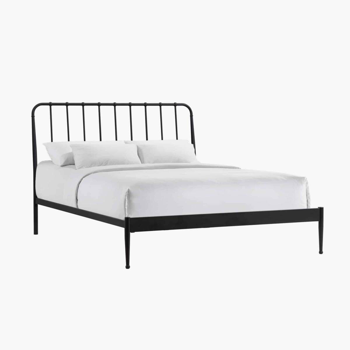 baea45cb7f4d90c3ed2e72baa472b100 Farmhouse Queen Metal Bed - Image 1