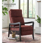 Ryberson - Modern High Leg Recliner - Dark Walnut - 3L00DW - Image 8