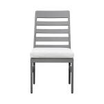 Navarro Outdoor Dining Ladder Side Chair - Image 3