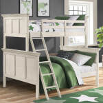 San Mateo Youth Twin over Full Bunk Bed | Rustic White