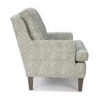 Ennis - Transitionally Styled Accent Chair - Dark Walnut - 4040DW - Image 7
