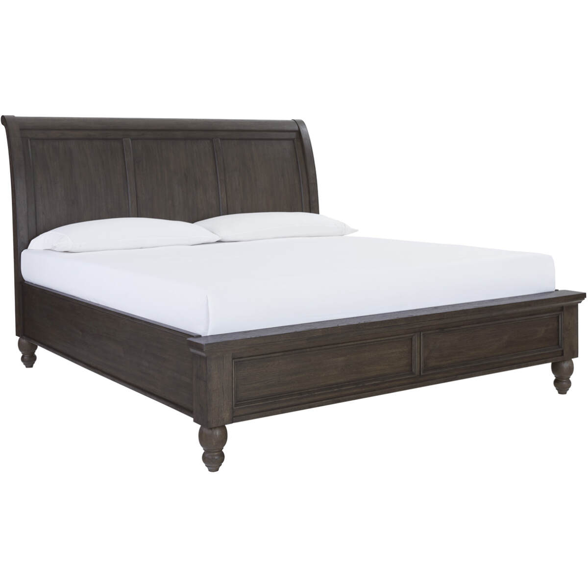 bc6bd70c32a6cb3572a3a154c34d4480 Cambridge Queen Sleigh Bed Hb - Image 1