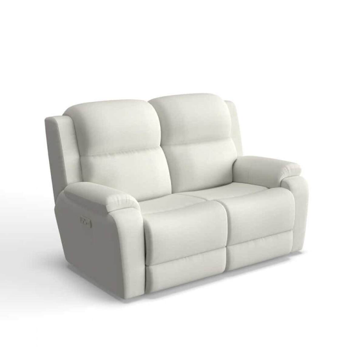 bcbb9660eb20bcc52b696d50b8673028 Dorian Power Reclining Loveseat W/ Headrest & Lumbar - Image 1