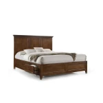 San Mateo King Storage Bed | Tuscan - Image 3