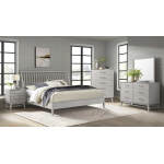 Bayside King Bed | White - Image 5