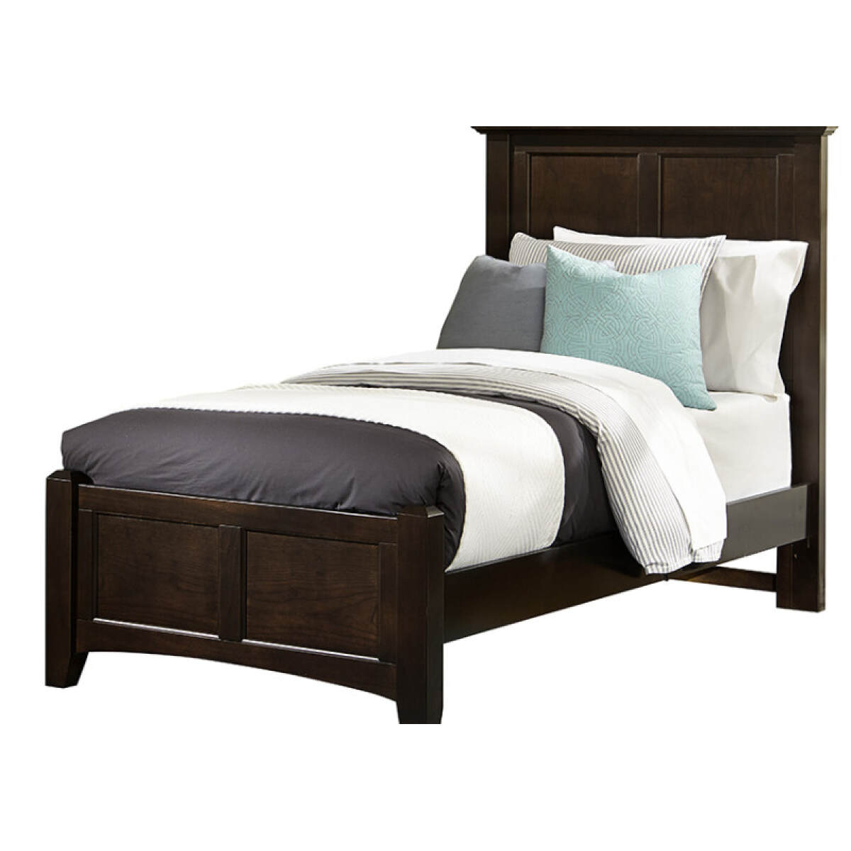 bf331242e357b70bb5fed30631273042 Bonanza Twin Mansion Bed - Merlo Finish - BB27-338/833/900, BB27-552/255/911, - Image 1