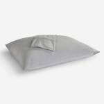 Hyper-Wool Flannel Pillowcase Set - Light Grey / Queen