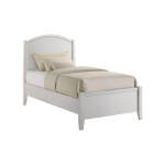 Andover Twin Arched Bed | White