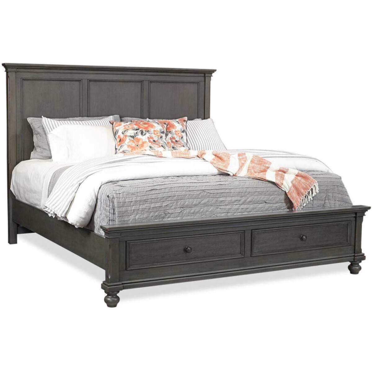 c0b2af3897e66836891821081a4f18b3 Oxford Panel Bed I07BRGRP24 - Image 1