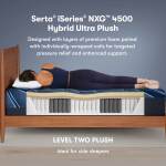 Serta® Iseries® Nxg™ Mattress - 4500 Hybrid Ultra Plush - Split Head Queen - Image 6