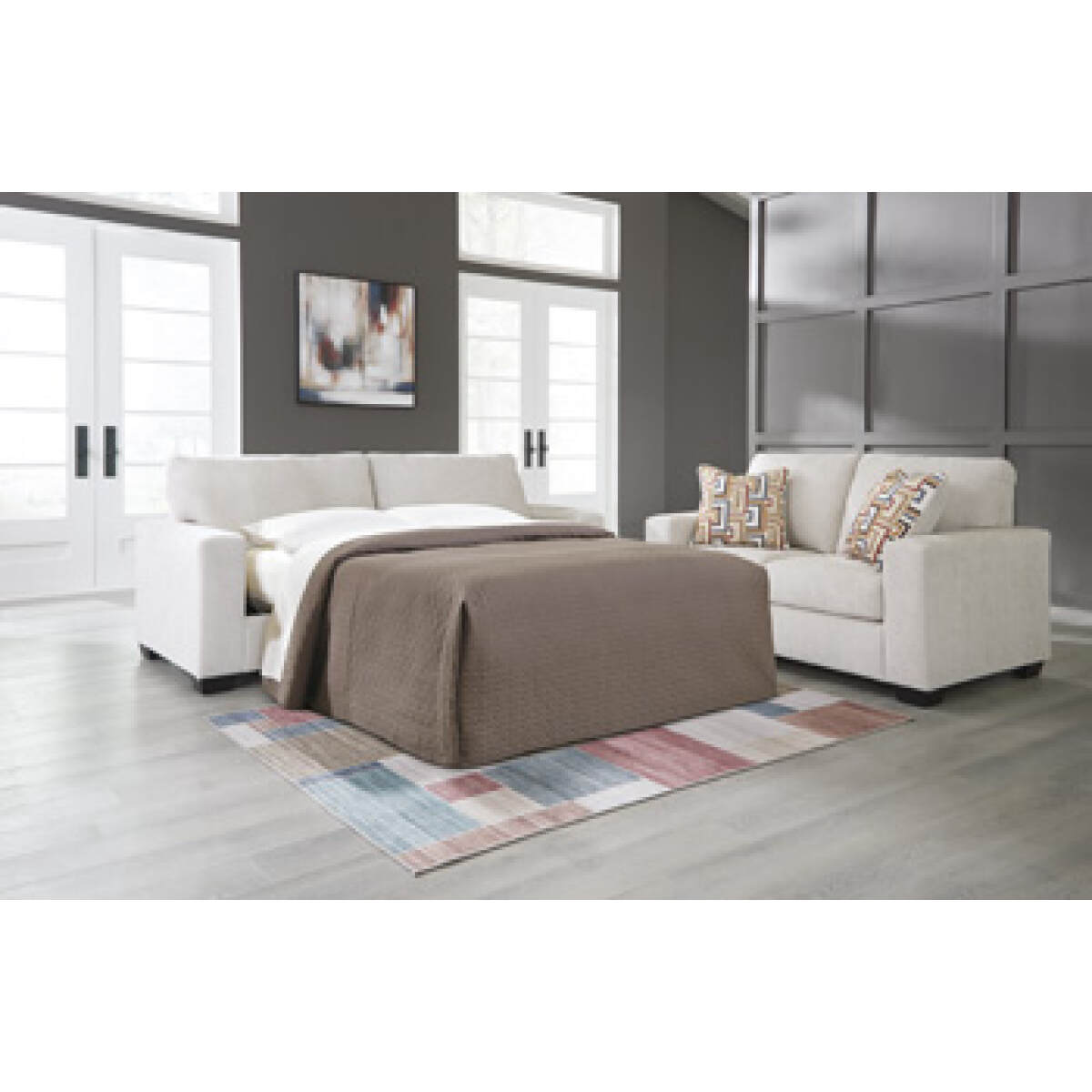 c13e50d2f5e48cf12266c16f6cacf4c1 Aviemore Queen Sofa Sleeper - Image 1