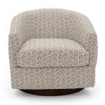 Ennely - Swivel Barrel Chair - Espresso - 2128E - Image 3