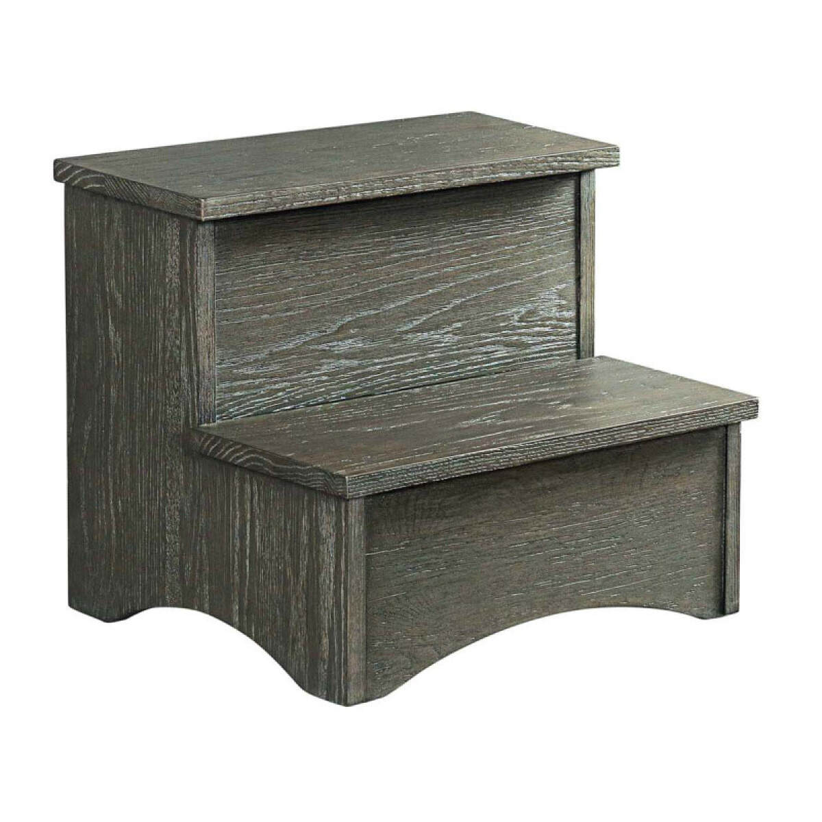 c229ece27047e88ede50752d39f58957 Oak Park Step Stool | Pewter - Image 1