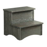 Oak Park Step Stool | Pewter