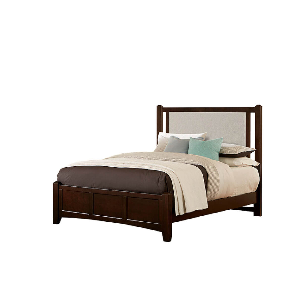 c2dafc0175c0930108ba25fa75380b80 Bonanza Upholstered Bed - Grey - BB27-551-054-855-922 - Image 1
