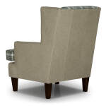 Sterling - Modern Wingback Chair - Dark Walnut - FS2130DWLFP - Image 11