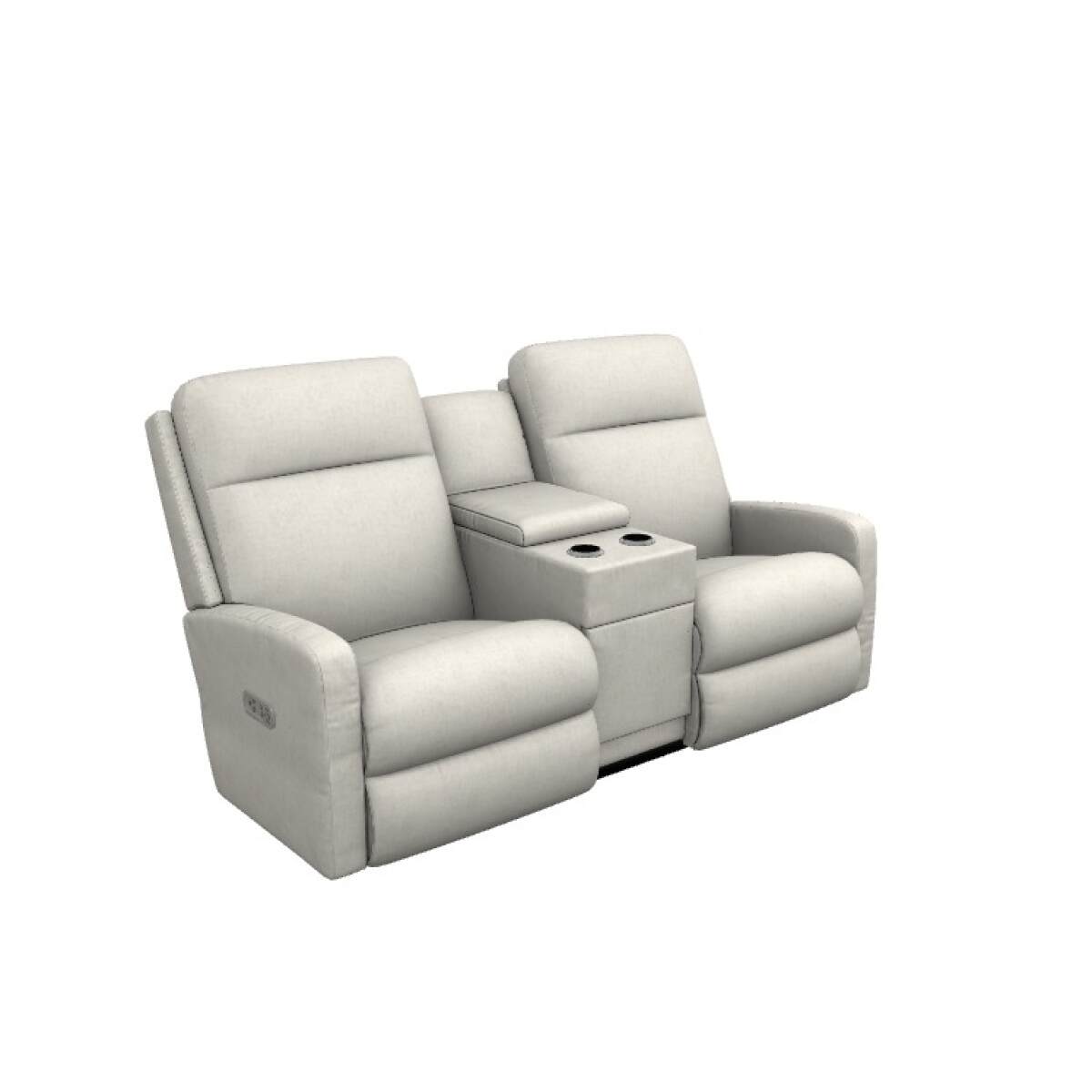 c44eb33435c39880a08855fb01197ed4 Finley Power Wall Reclining Loveseat W/ Console Headrest & Lumbar - Image 1