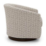 Ennely - Swivel Barrel Chair - Espresso - 2128E - Image 4