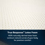 iComfortPro Ambrose 13" Latex Foam Plush Mattress Set -California King - Image 6