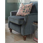 Adeline - Traditionally Styled Incliner Chair - Dark Walnut - C120RI4DW - Image 7
