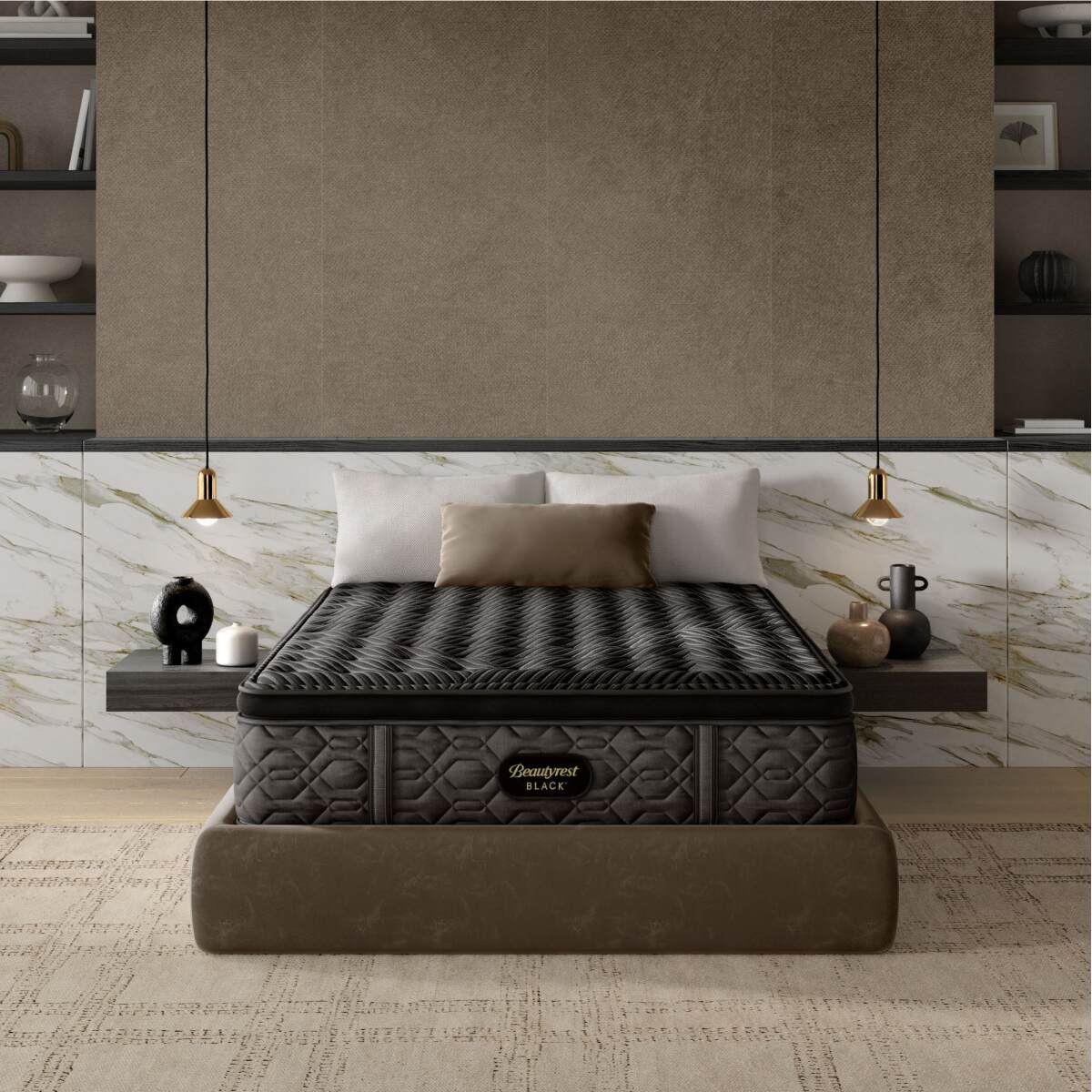 c71b11d31d1c27682986bfcedb8b51fc Beautyrest Black - Series One Firm Pillow Top / Twin XL - Image 1