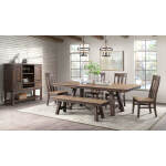 Transitions Trestle Dining Table - Image 5