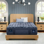 Perfect Sleeper Pro Valais 15" Latex Hybrid Plush Pillow Top Mattress Set -King