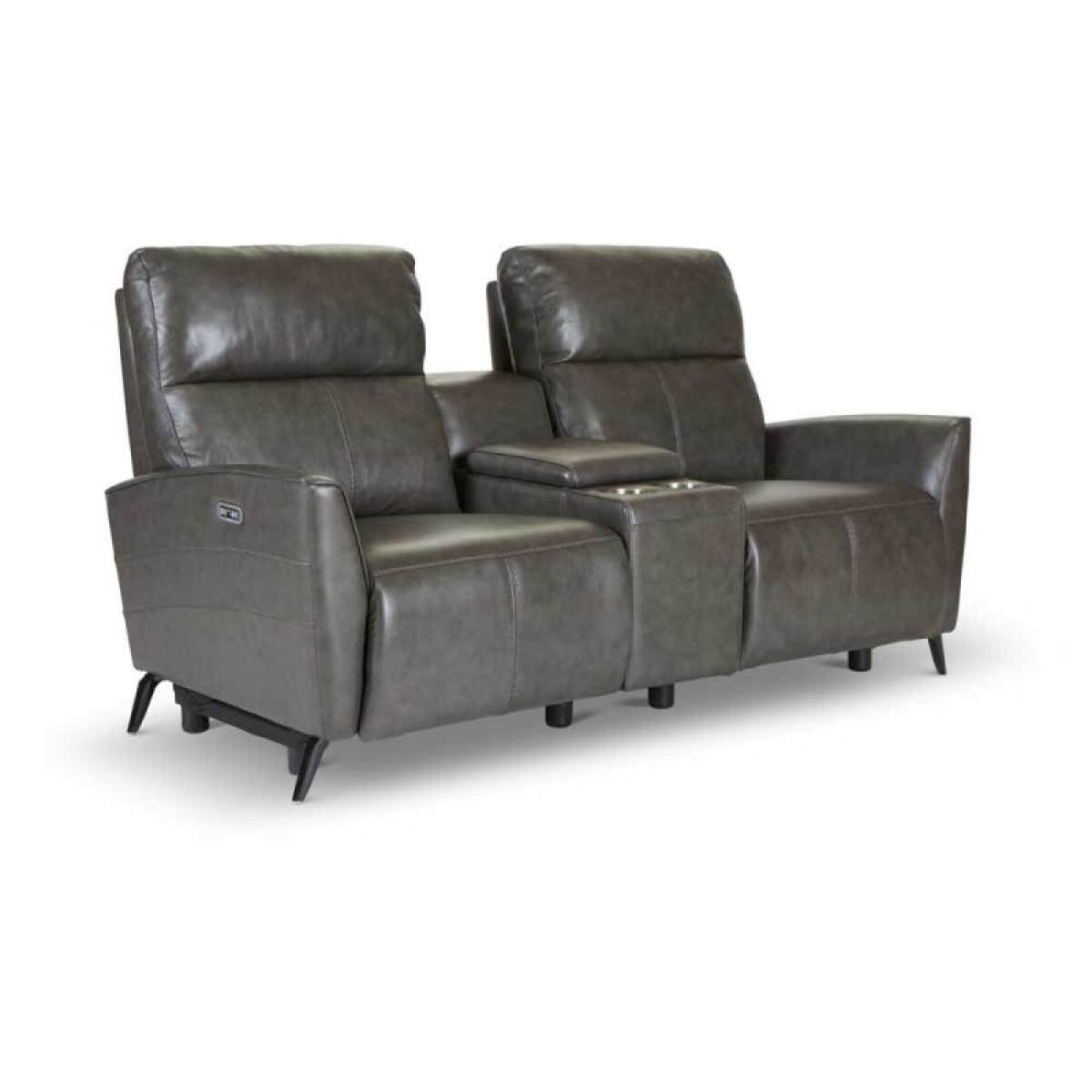 c829bfa889842073d03df4a2db4775a3 Higbee Power Loveseat W/ Power Headrest - Image 1