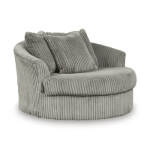 Lindyn Oversized Swivel Accent Chair
