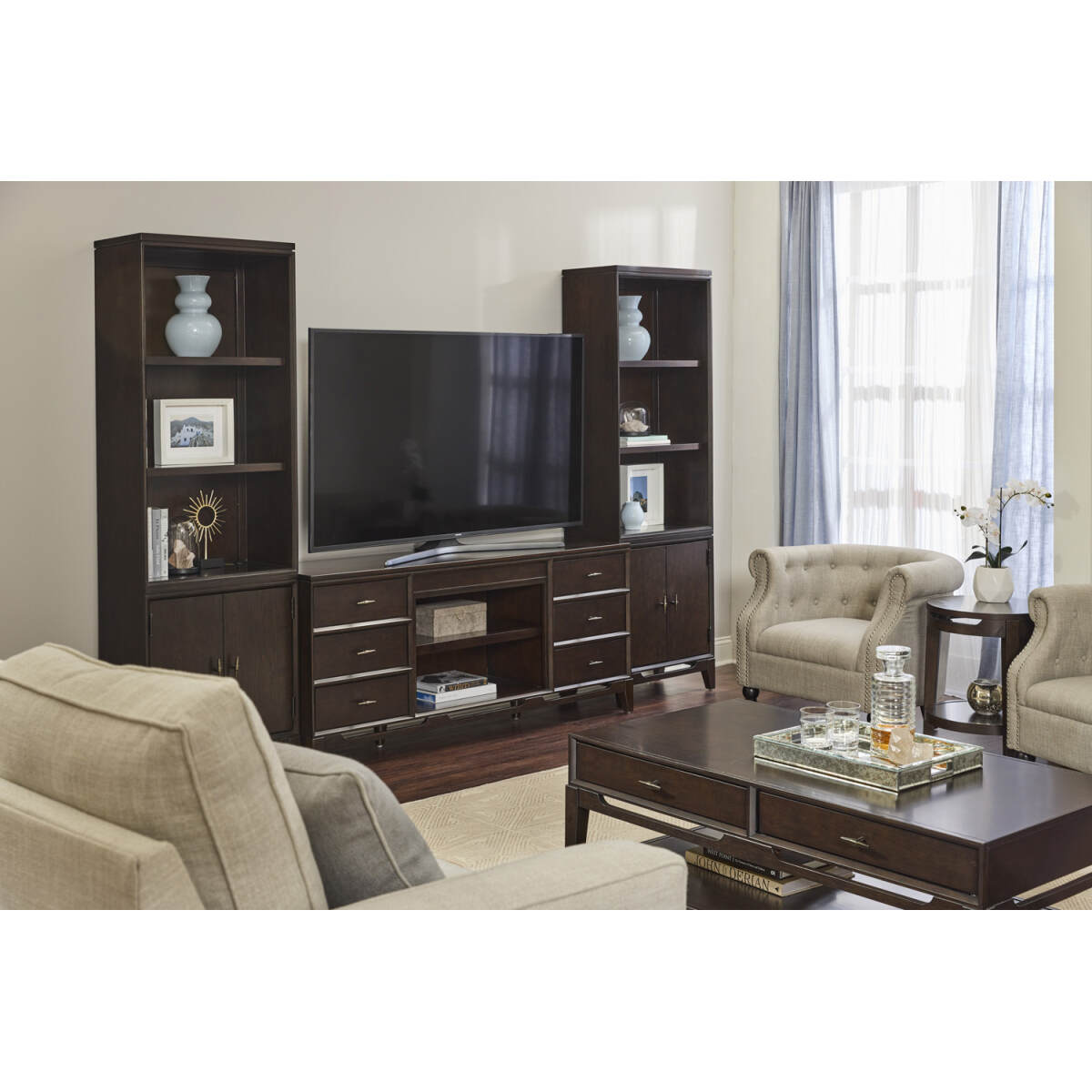 c8c657ce2c726b3acc161a5083ad2b28 Sutton 80" Console W/ 2 Doors I3048-280 - Image 1