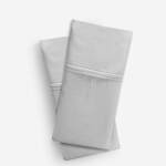 Hyper-Linen Pillowcase Set - Light Grey / Queen - Image 6