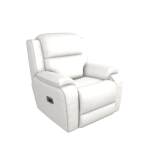 Dorian Power Rocking Recliner W/ Headrest & Lumbar