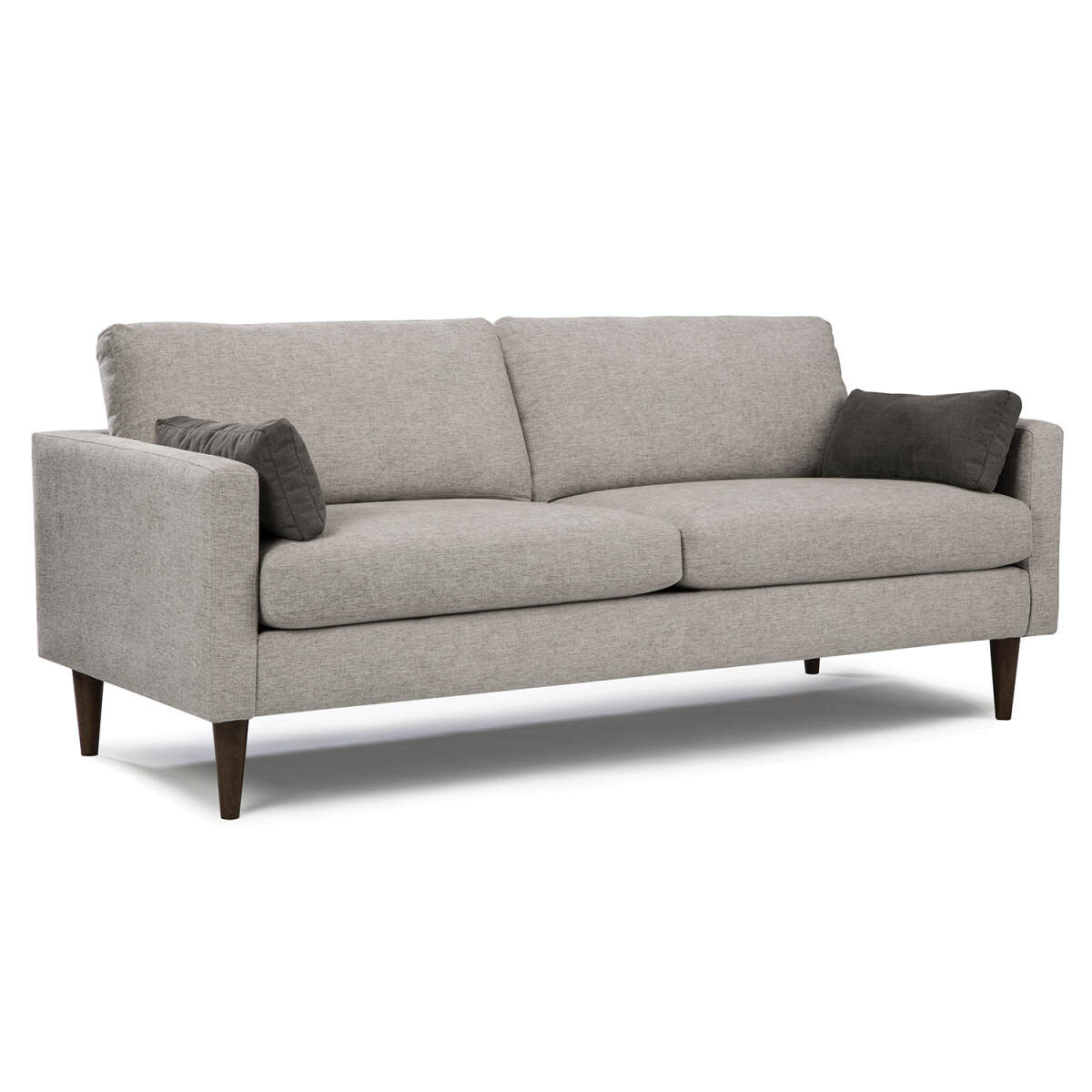 cabc2dbc0c3b7b2ff0597e310723a038 Trafton - Modern, Stationary Sofa - Dark Walnut - S10DW - Image 1