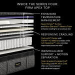 Beautyrest Black® Series Four 16" Hybrid Firm Apex Top Mattress -Cal King Split - Image 3