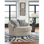 Calnita Oversized Swivel Accent Chair - Image 3