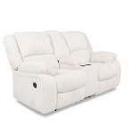 Bonnacraft Reclining Loveseat with Console - Image 2