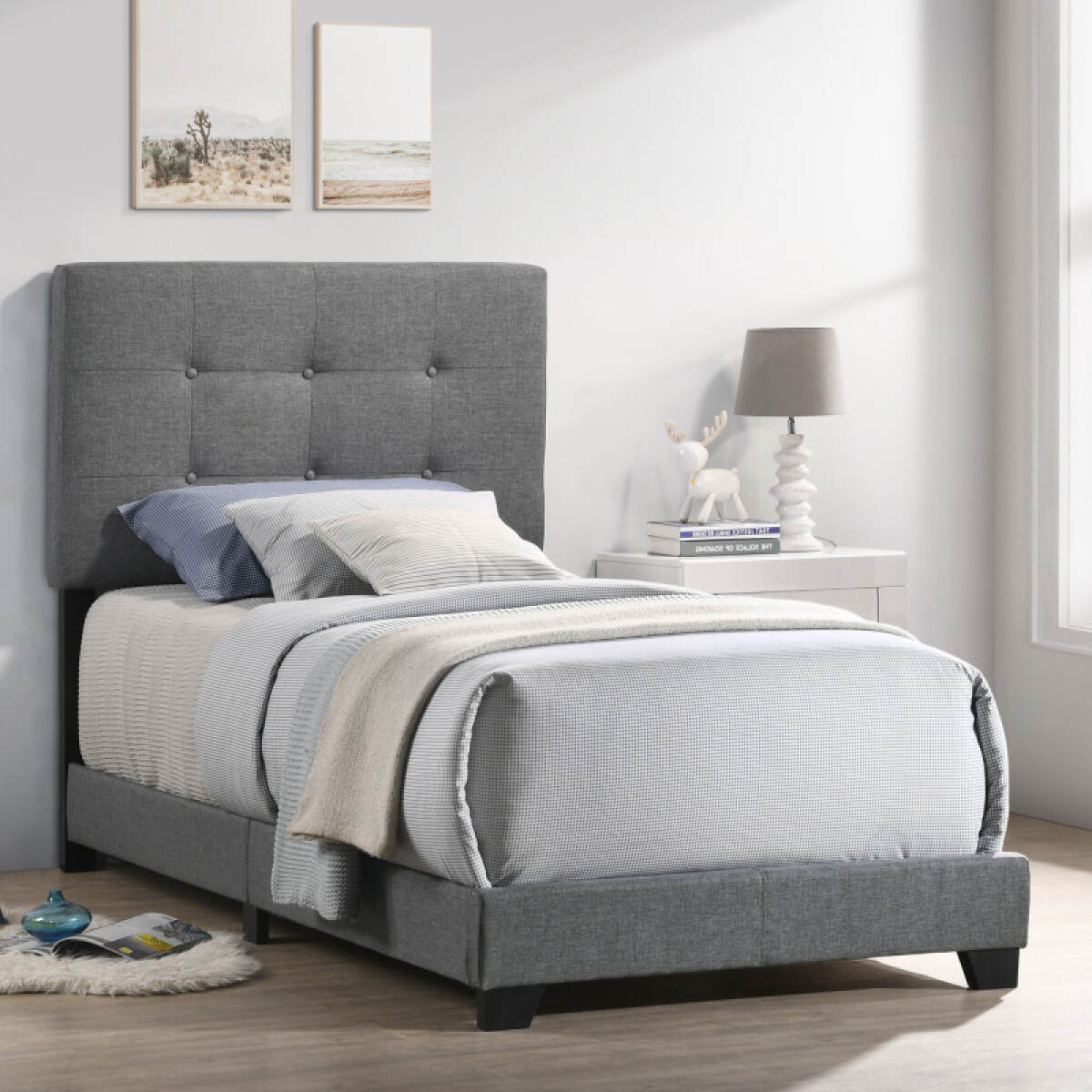 ce81afc6b076d905d06f89500648ad07 Addyson Upholstered Twin Bed - Image 1