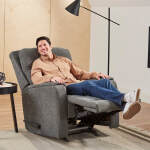 Derek - Transitionally Styled Pillow Back Recliner - 6N57 - Image 13