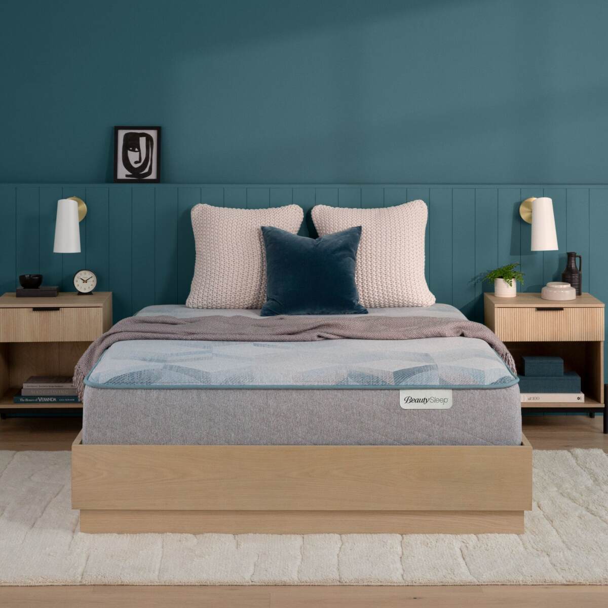 ceb7961d86976089a9f46b9ad56bac28 Dream Weaver 12.5" Hybrid Plush Mattress -Twin XL - Image 1